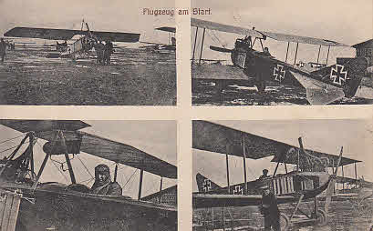 Flugzeug am Start