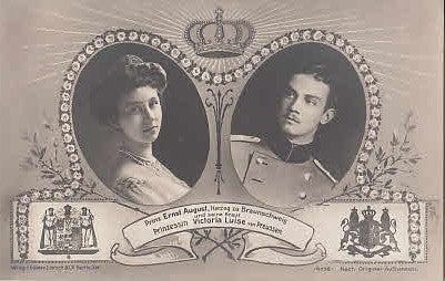 Prinz Ernst August Herzog zu Braunschweig und Prinzessin Victoria Luise