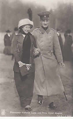 Prinz Ernst August Herzog zu Braunschweig und Prinzessin Victoria Luise