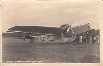 Dornier Zweimotoren Kampfflugzeug