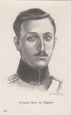 Kronprinz Boris von Bulgarien