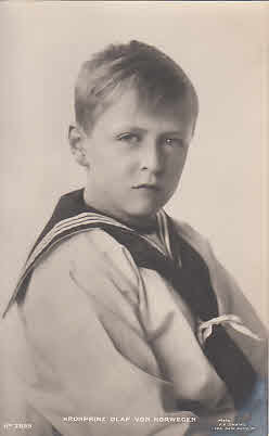 Kronprinz Olaf von Norwegen