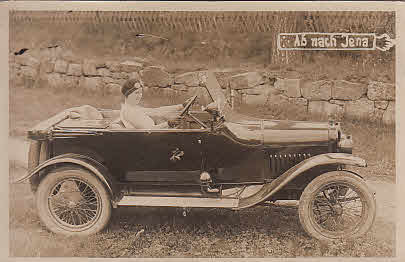 Fotokarte Auto