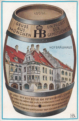 Leporello München Hofbräuhaus