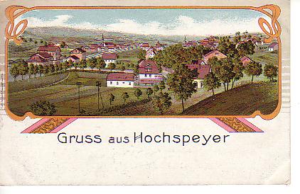 Hochspeyer PLZ 6755