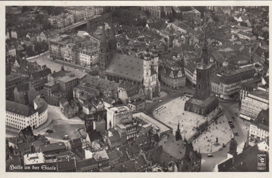 Halle Saale PLZ O-4000