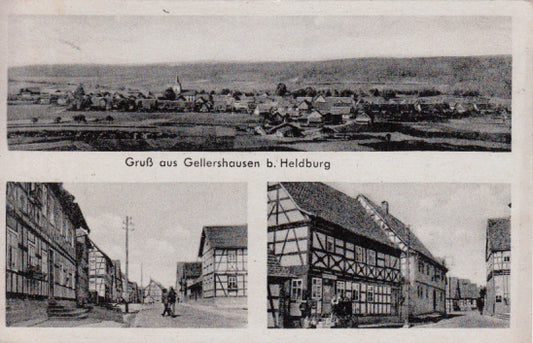 Gellershausen PLZ O-6111