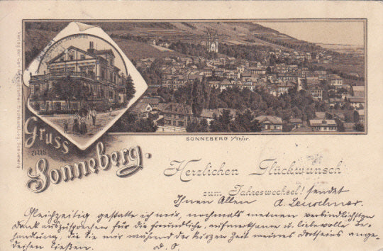 Sonneberg PLZ O-6400