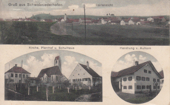 Schwabniederhofen PLZ 8921