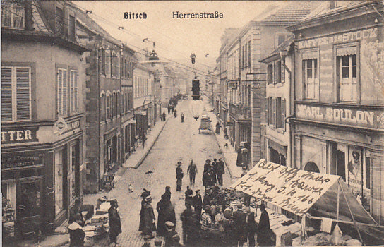 Bitsch Bitche Herrenstrasse Lothringen Moselle