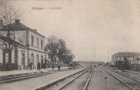 Rixingen Bahnhof Réchicourt-le-Château Lothringen