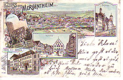 Bad Mergentheim PLZ 6990