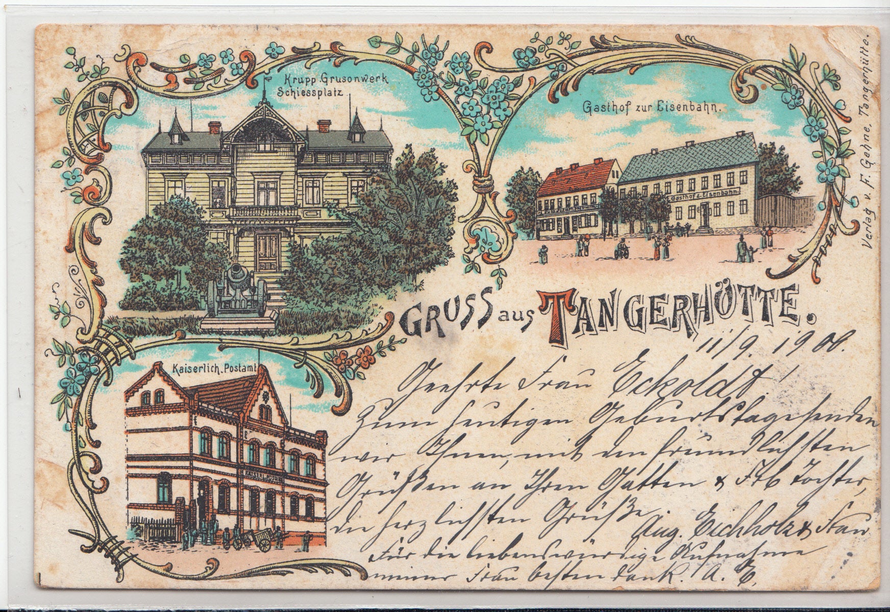 Tangerhütte PLZ O-3510