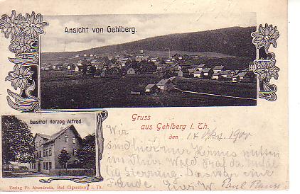 Gehlberg PLZ O-6054