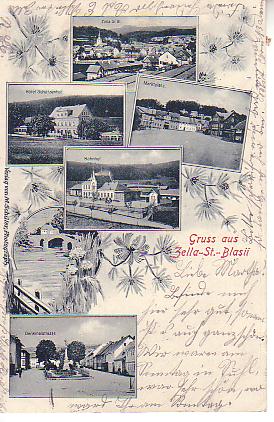 Zella St. Blasien PLZ O-6060