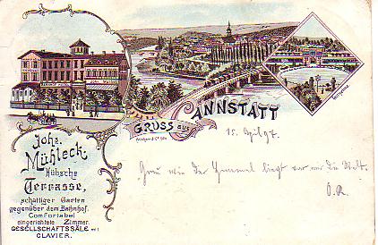 Stuttgart Cannstatt  PLZ 7000