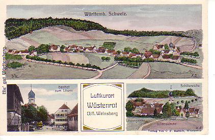 Wüstenrot PLZ 7156