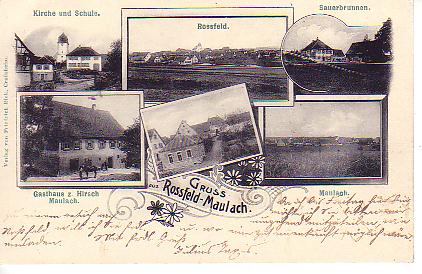 Roßfeld-Maulach PLZ 7181