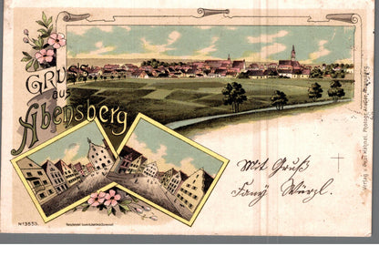 Ansichtskarte Abensberg, Gruss aus Abensberg | PLZ 8423