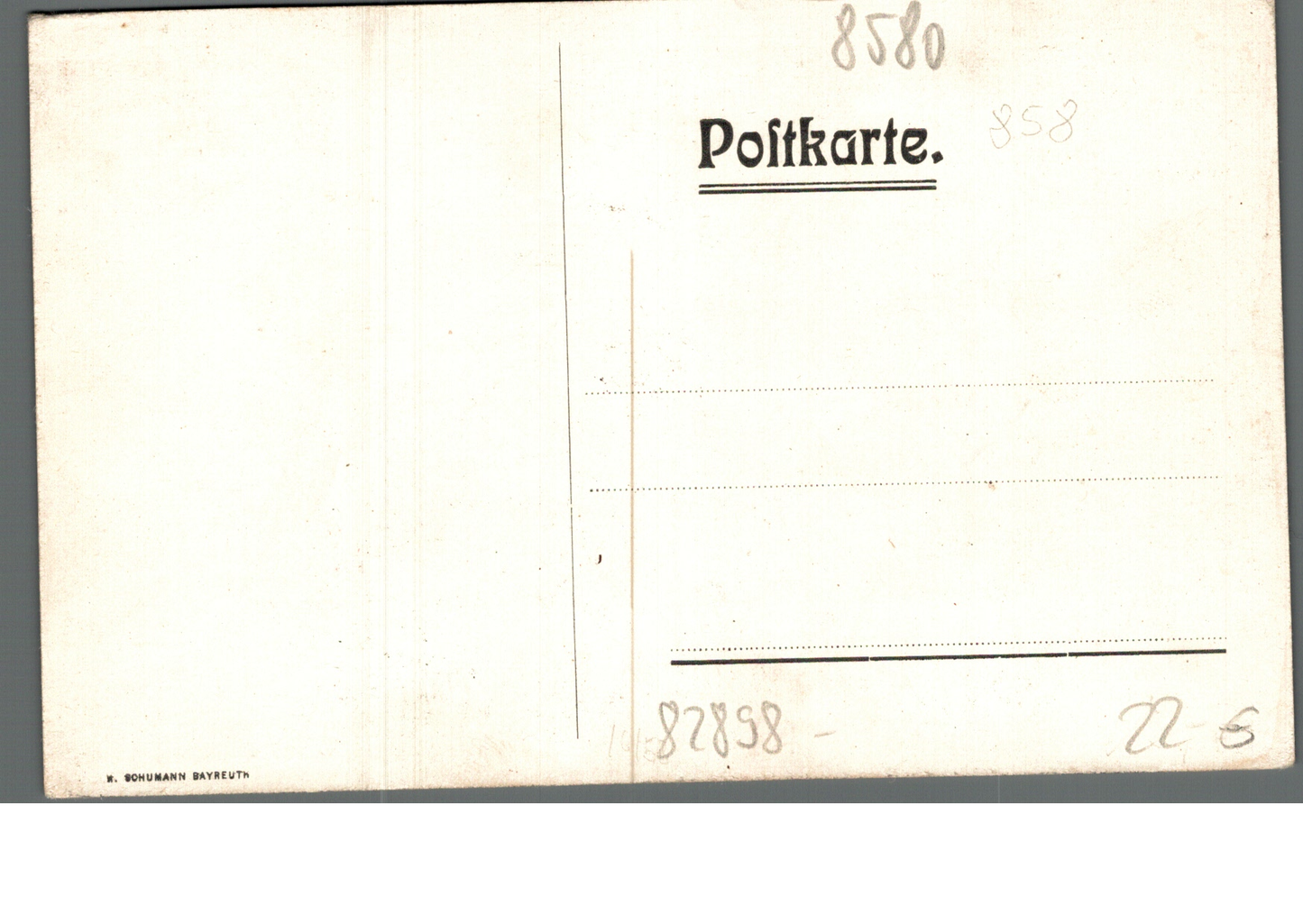 Ansichtskarte Bayreuth, Abituria Bayreuth | PLZ 8580