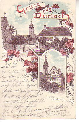 Karlsruhe Durlach PLZ 7500