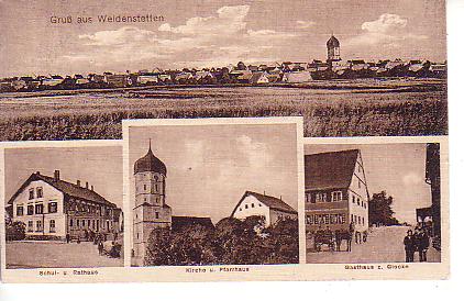 Weidenstetten PLZ 7901