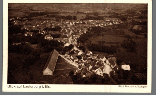 Zeppelinpost, Lauterburg Elsass Viktoria-Luise