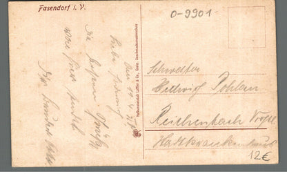 Fasendorf im Vogtland PLZ O-9901