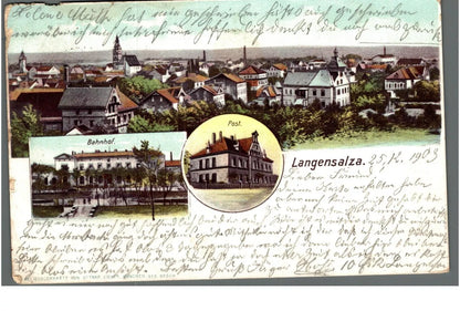 Ansichtskarte Langensalza, LKR Unstrut-Hainich, Thüringen | PLZ O-5820