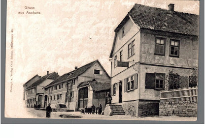 Ansichtskarte Aschara, Gruss aus Aschara / Bad Langensalza in Thüringen | PLZ O-5821