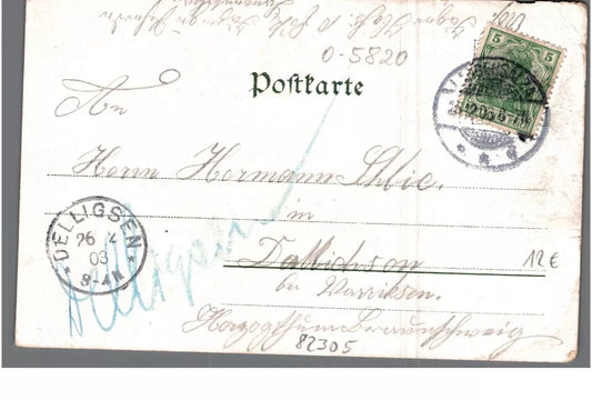 Ansichtskarte Langensalza, LKR Unstrut-Hainich, Thüringen | PLZ O-5820